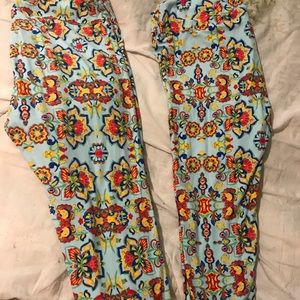 Two pairs of LulaRoe leggings- Tall and Curvy